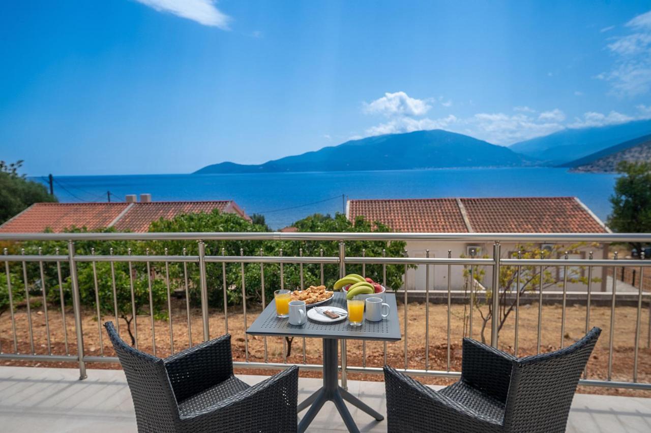 Maritina'S Apartments Amazing Sea View Айя-Евфимия Экстерьер фото