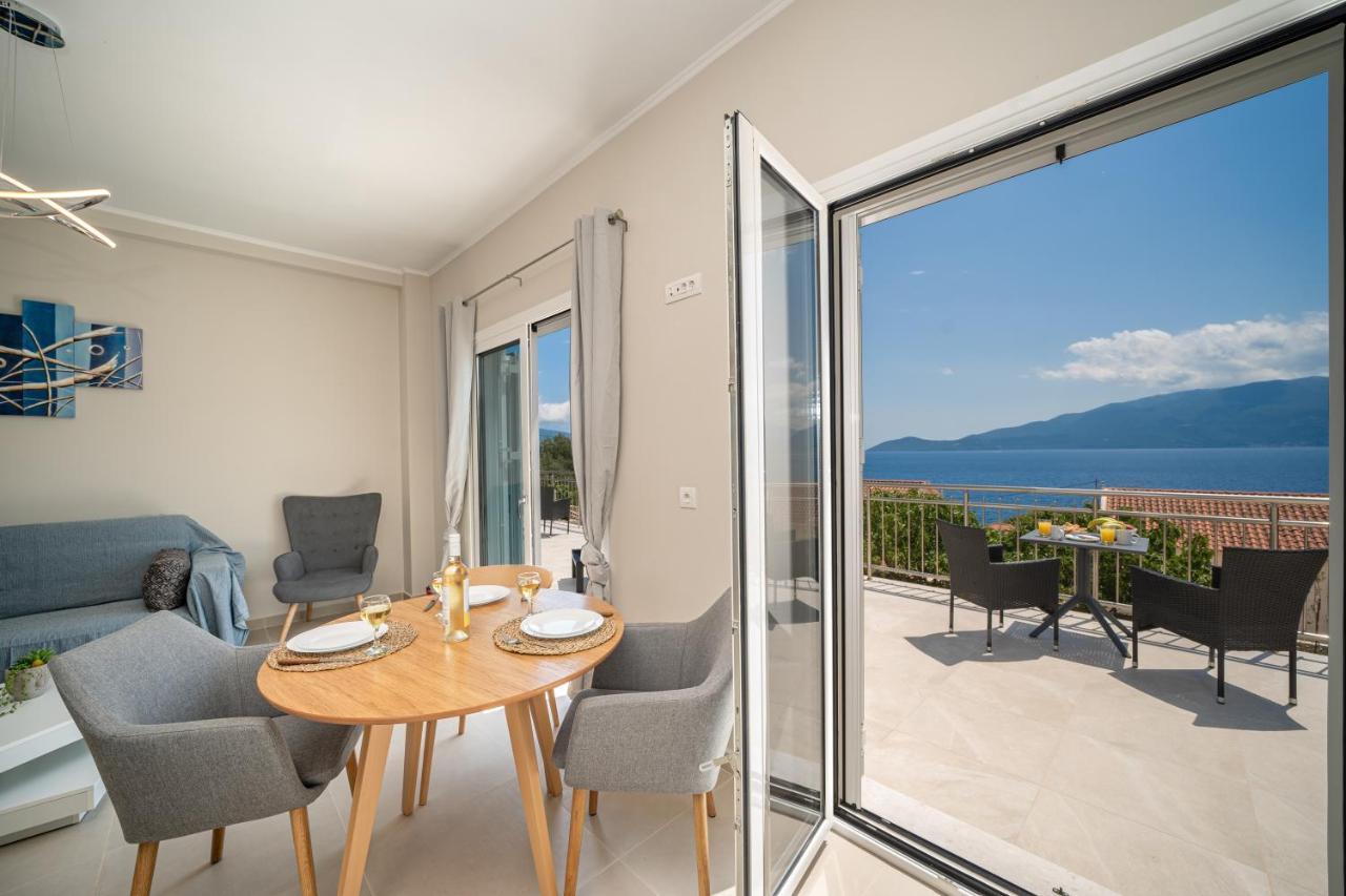 Maritina'S Apartments Amazing Sea View Айя-Евфимия Экстерьер фото