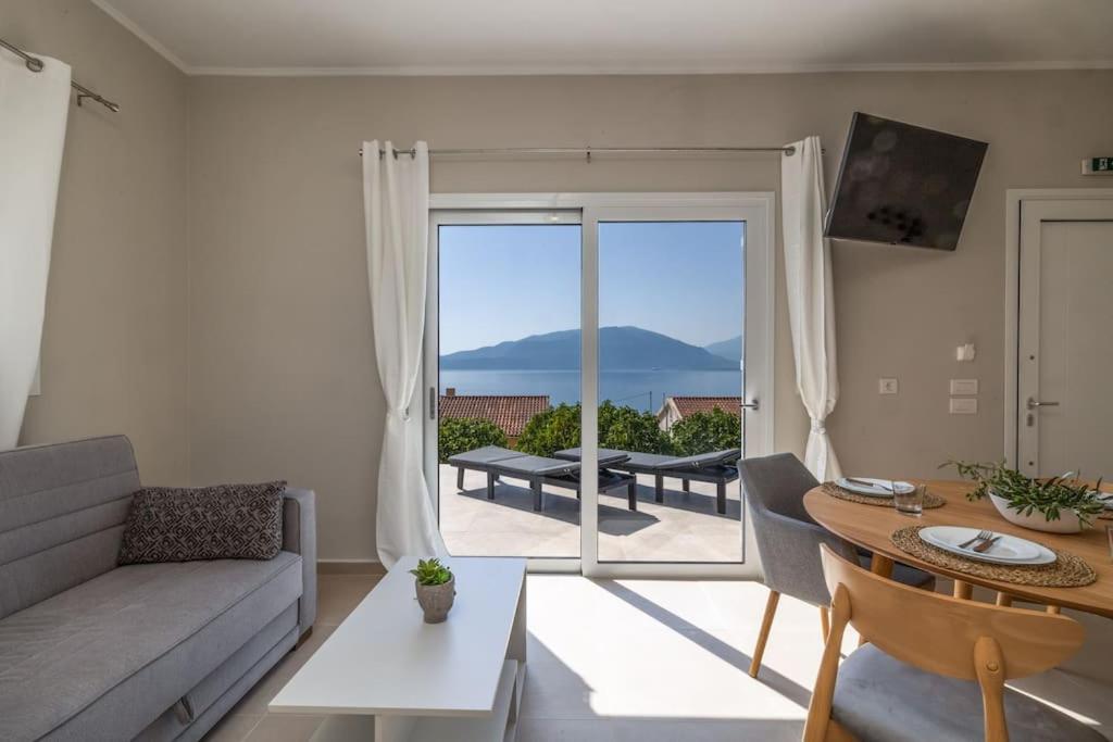 Maritina'S Apartments Amazing Sea View Айя-Евфимия Экстерьер фото